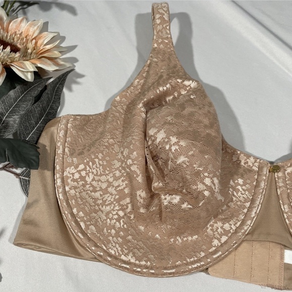 NWT $68 Le Mystère‎ [ 44DD ] Safari Smoother Underwire Bra in Sahara - Picture 4 of 12